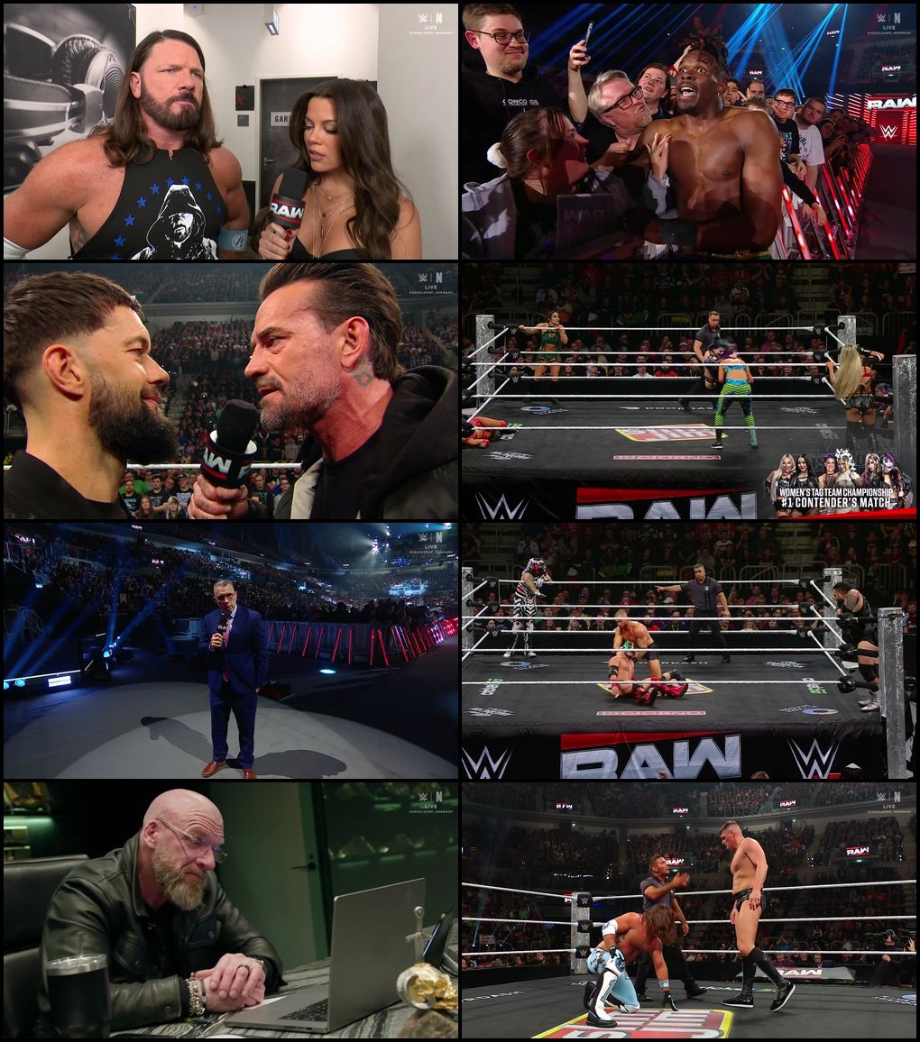 WWE Monday Night Raw (12th-January 2026) Hindi-English Full WWE Show 480p 720p 1080p WEB-DL screenshot