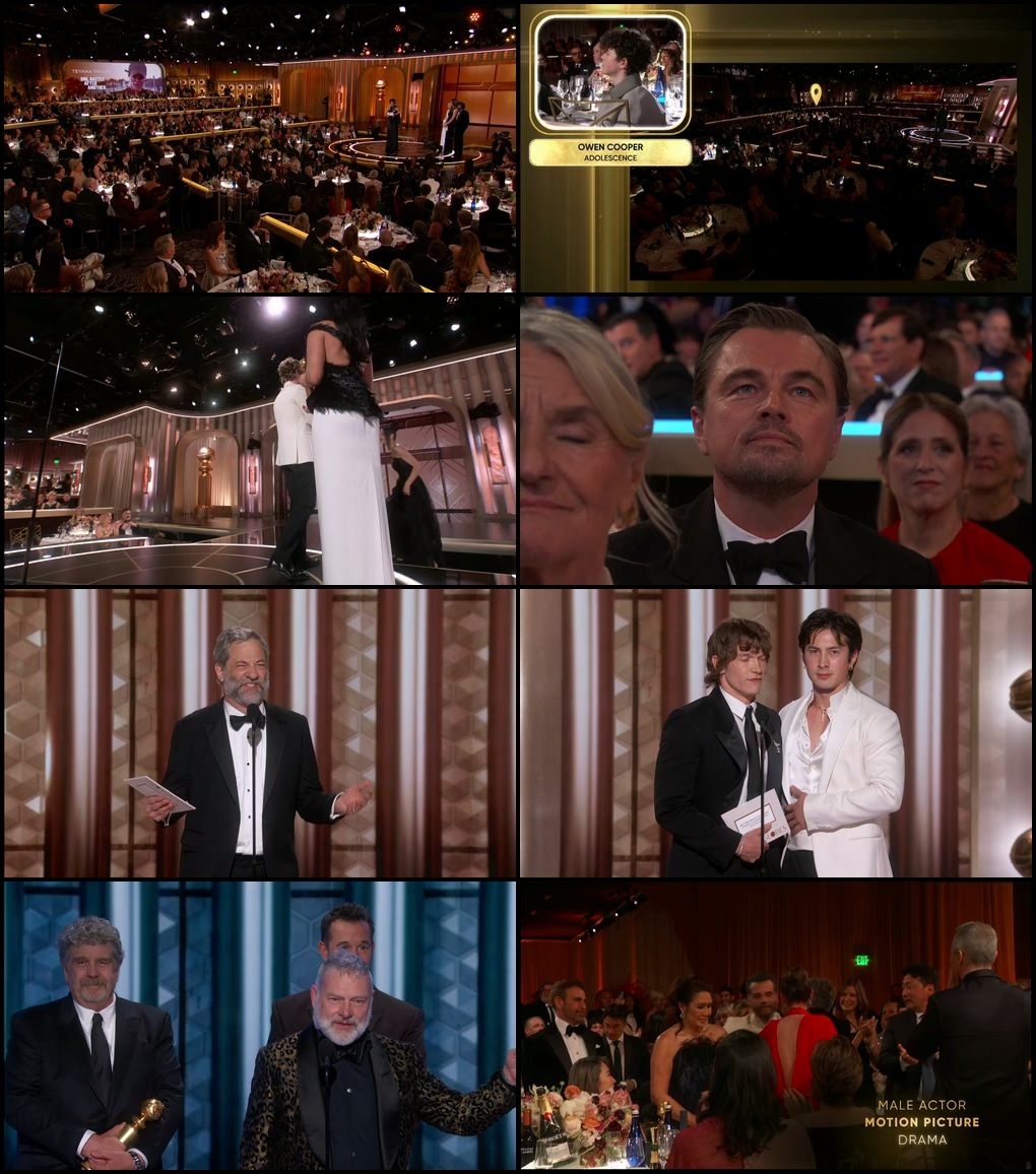 83rd Annual Golden Globe Awards (2026) screenshot