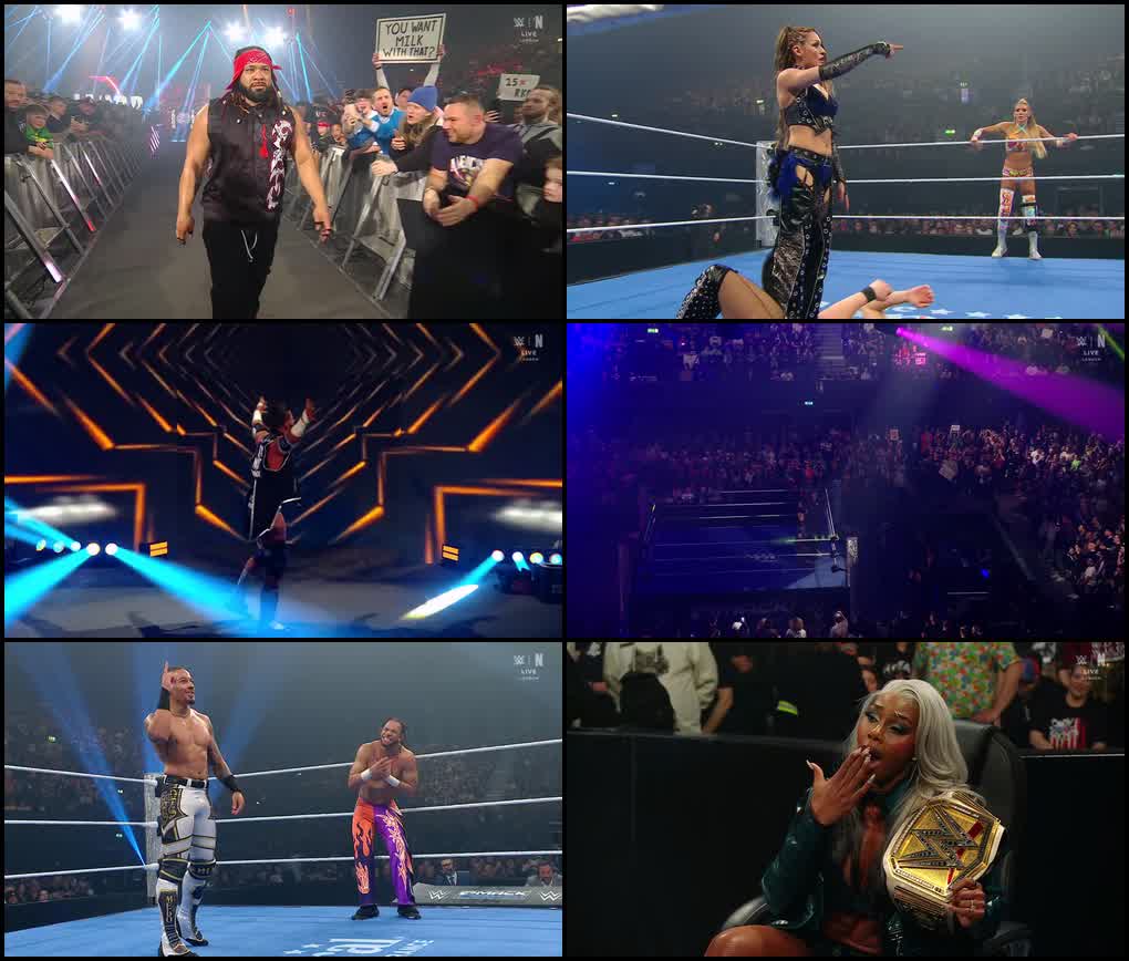 WWE Friday Night SmackDown (16th January 2026) Hindi+English Full WWE Show 480p 720p 1080p WEB-DL screenshot