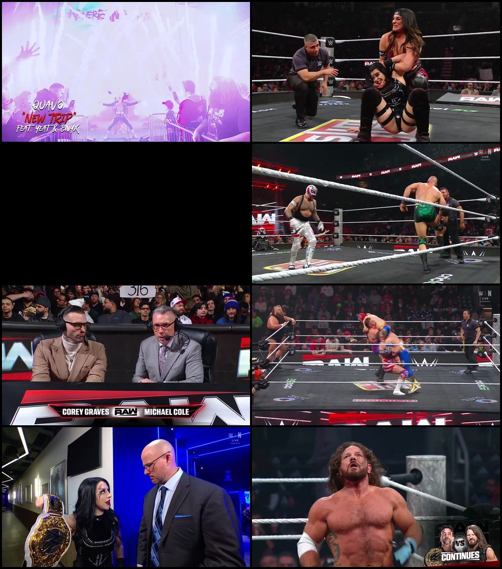 WWE Monday Night Raw (26th-January 2026) English Full WWE Show 480p 720p 1080p WEB-DL screenshot