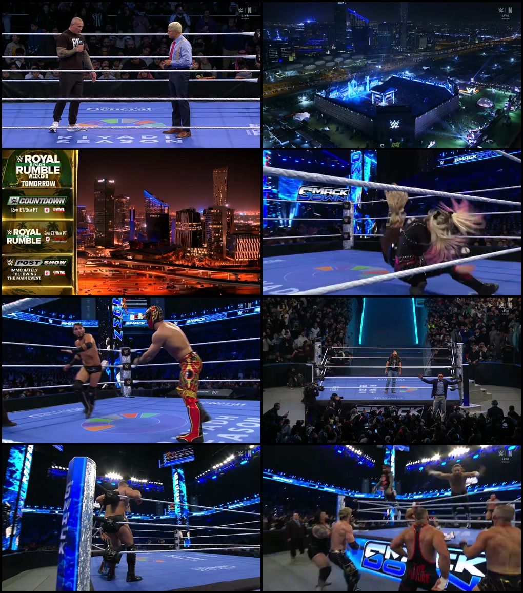 WWE Friday Night SmackDown (30th January 2026) Dual Audio {Hindi-English} Full WWE Show 480p 720p 1080p WEB-DL screenshot