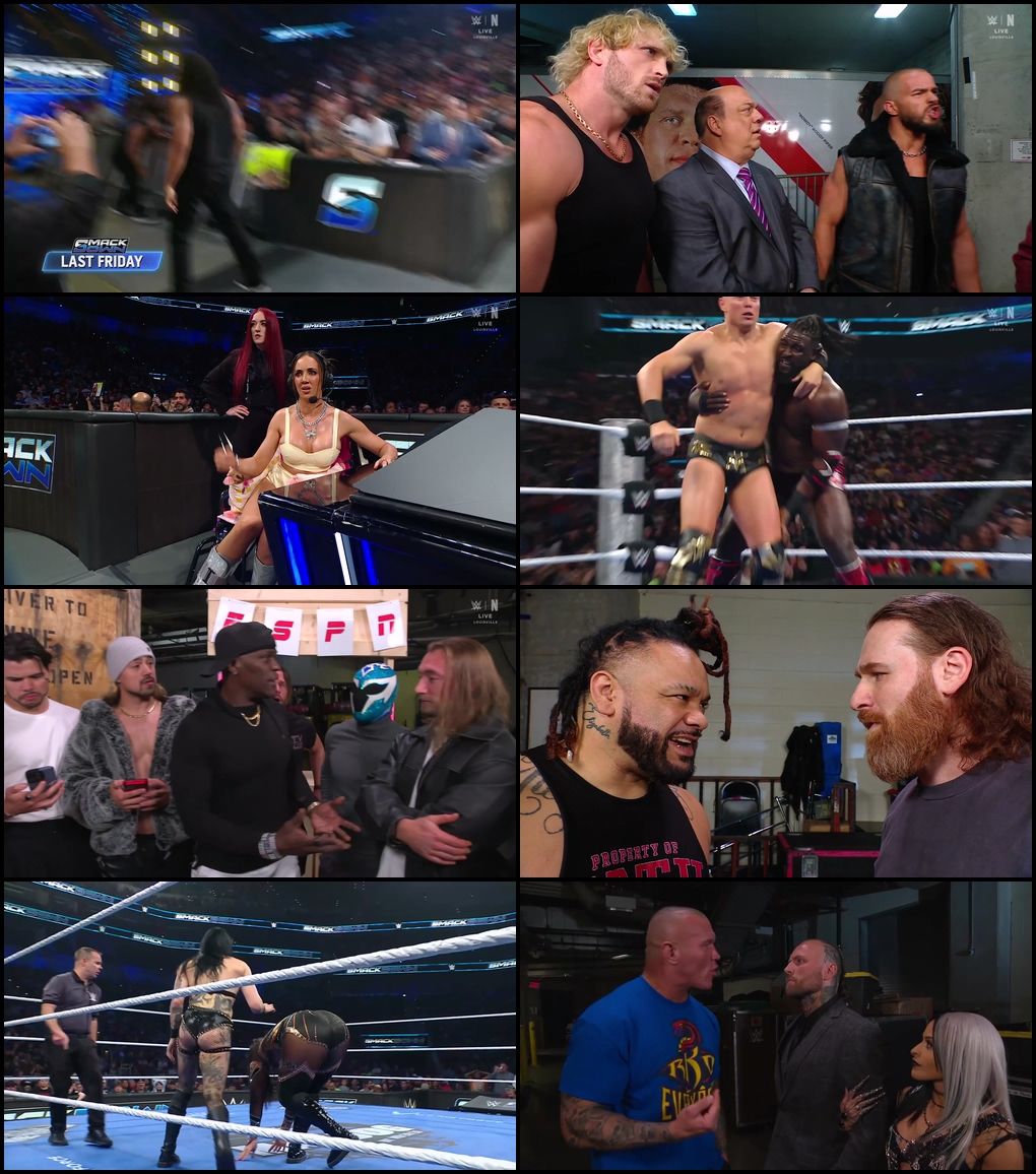 WWE Friday Night SmackDown (27th February 2026) Hindi Full WWE Show 480p 720p 1080p WEB-DL screenshot