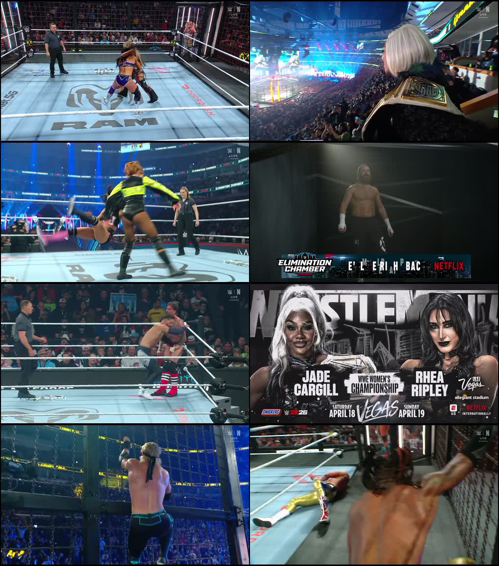 WWE Elimination Chamber (2026) screenshot