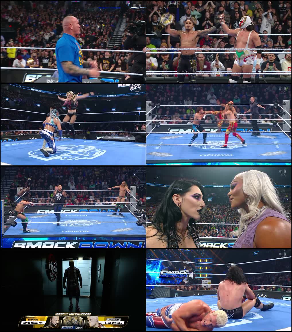 WWE Friday Night SmackDown (6th March 2026) [Hindi + English] Full WWE Show 480p 720p 1080p WEB-DL screenshot
