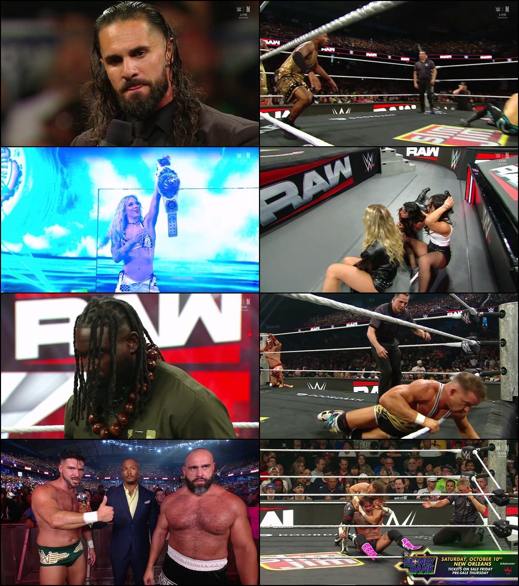 WWE Monday Night Raw (6th-July 2026) Dual Audio {Hindi-English) Full WWE Show 480p 720p 1080p WEB-DL screenshot