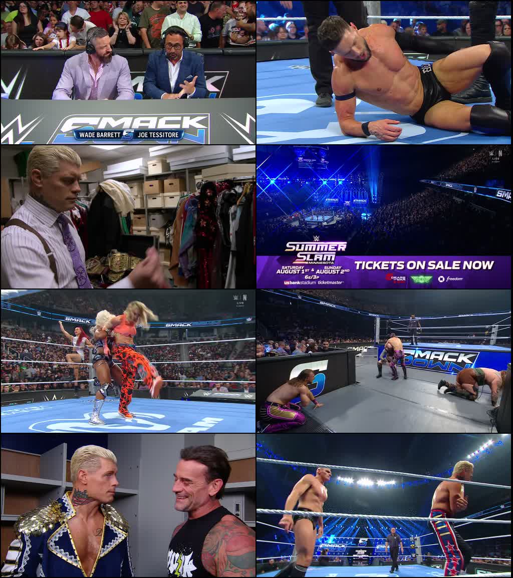 WWE Friday Night SmackDown (17th-July 2026) Dual Audio {Hindi-English} Full WWE Show 480p 720p 1080p WEB-DL screenshot