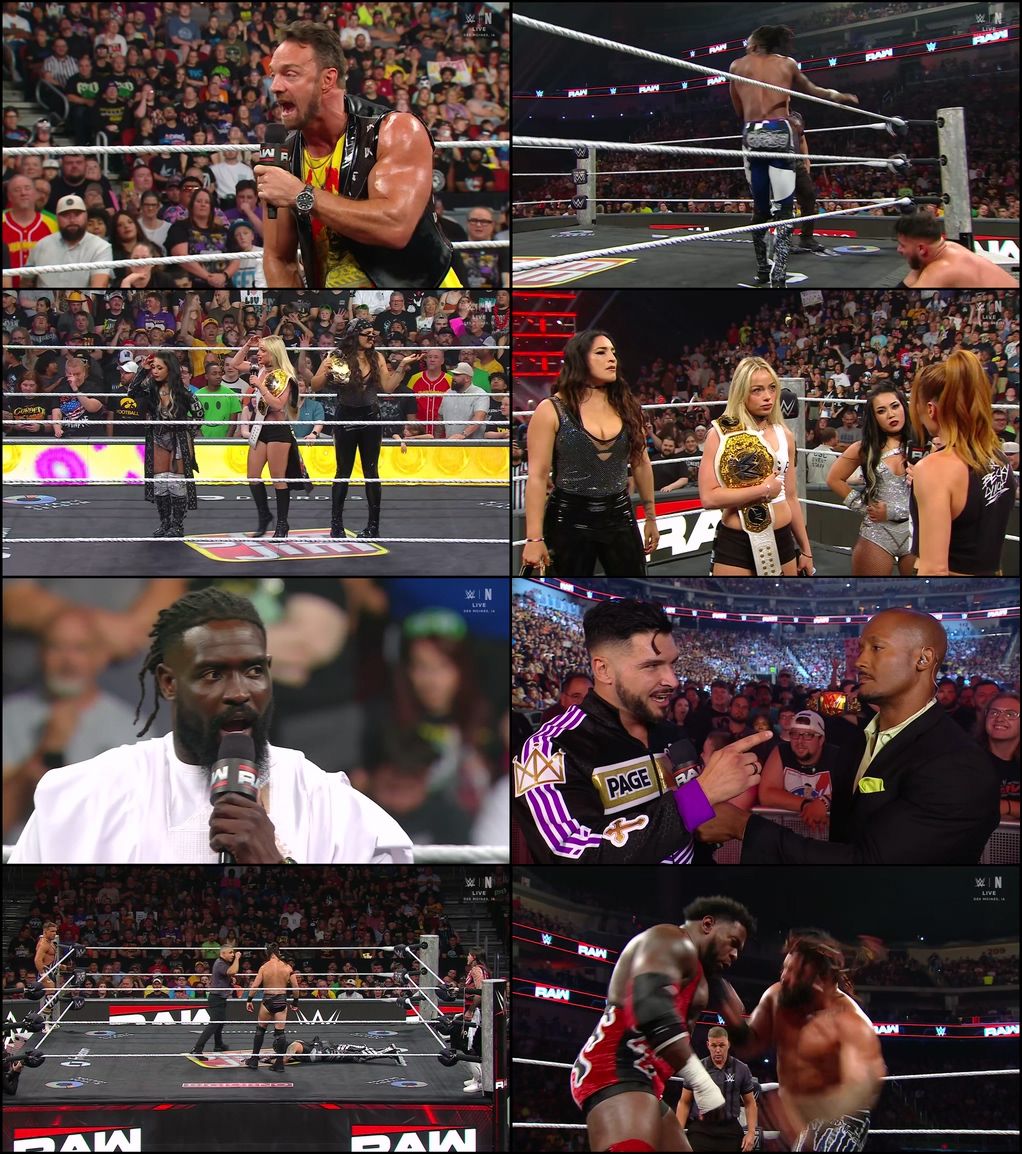 WWE Monday Night Raw (3rd-August 2026) Dual Audio {Hindi-English) Full WWE Show 480p 720p 1080p WEB-DL screenshot