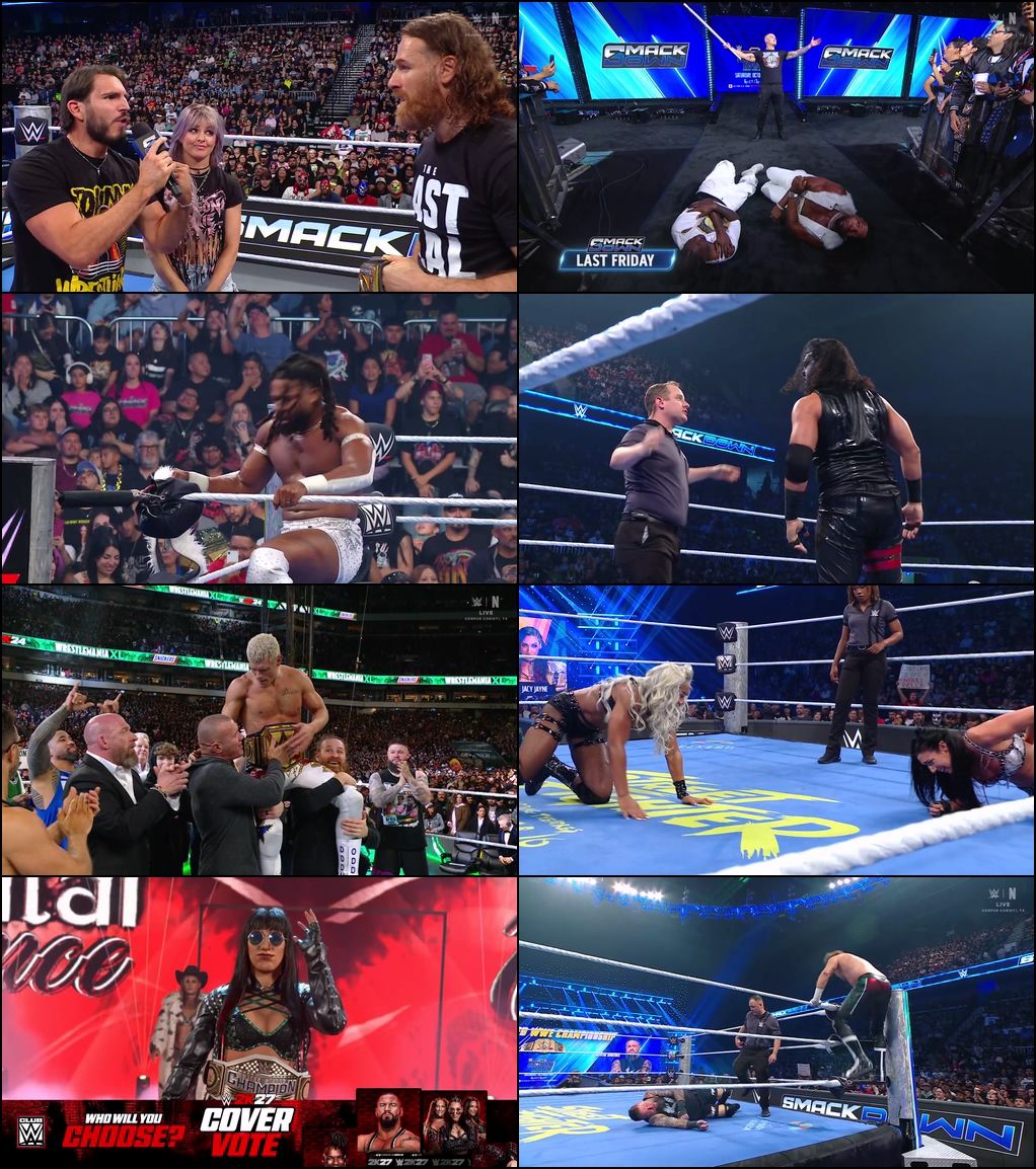 WWE Friday Night SmackDown (18th-September 2026) Dual Audio {Hindi-English} Full WWE Show 480p 720p 1080p WEB-DL screenshot
