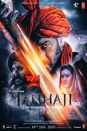 Tanhaji: The Unsung Warrior (2020) Hindi Full Movie 480p - 720p - 1080p poster