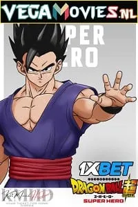 Watch Dragon Ball Super: Super Hero (2022) In Japanese Full Movie CAMRip 480p 720p 1XBET poster